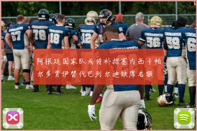 阿根廷国家队或将补招塞内西卡帕尔多贾伊替代巴列尔迪缺席名额