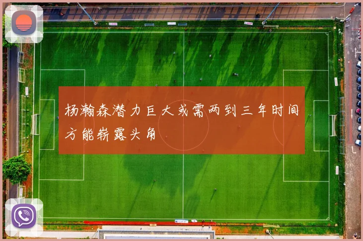 杨瀚森潜力巨大或需两到三年时间方能崭露头角